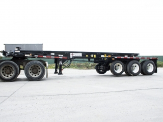 Ace Roll Off Trailer - Sliding Suspension Trailer