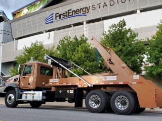 Ace Lugger Truck Browns Stadium Ace Lugger Hoist Truck Body Michigan