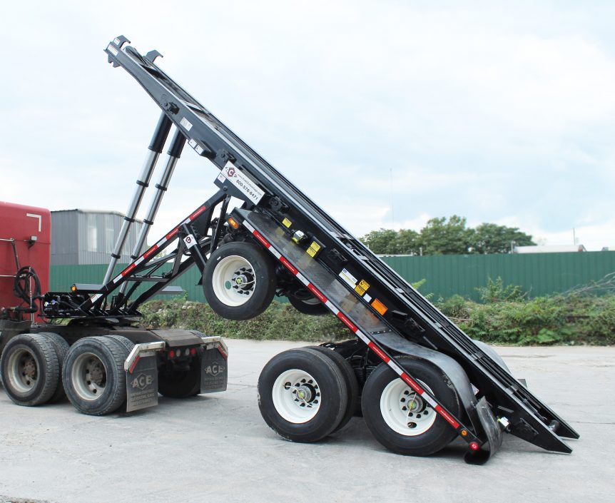 Roll Off Trailer -Sliding Suspension-Ace
