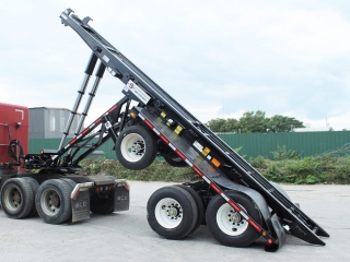 Ace Sliding Suspension Roll Off Trailer- Dump