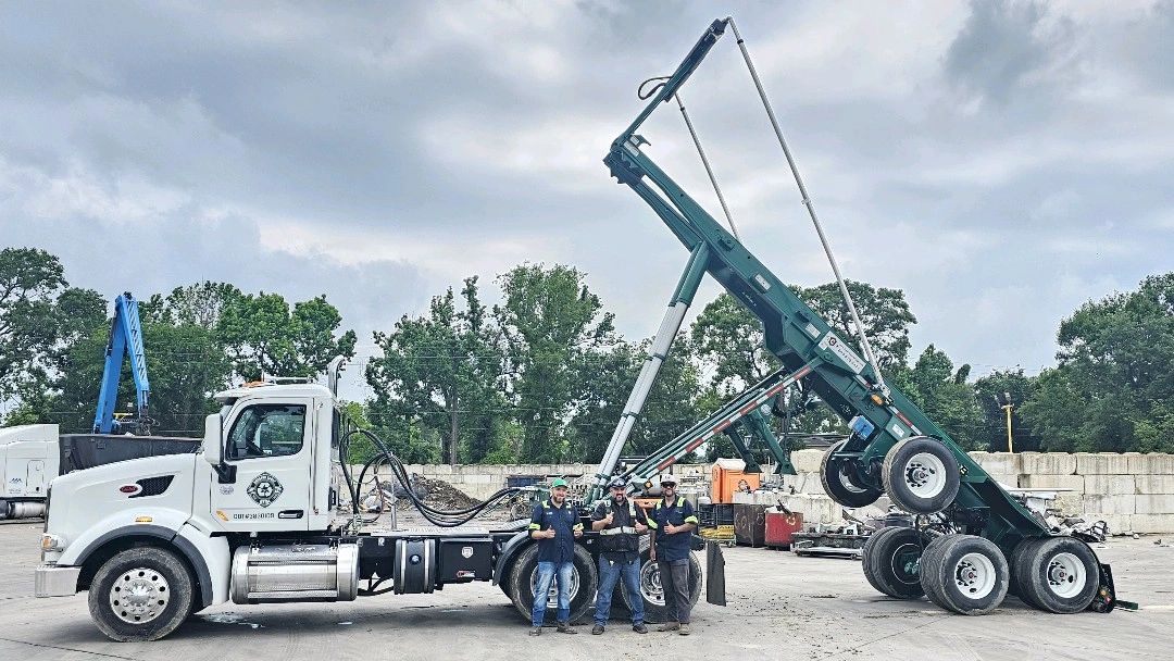 Ace Roll off Trailer- Houston Scrap Metal